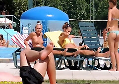 Topless Nude Teens Tanning Mix 1 7 Min