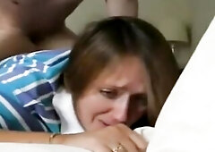 Step Mamma Crying whilst Screwing by Son