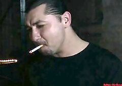 Unfortunately they are caught by the shop owner who gives 'em 2 choices: that guy either calls the cops, or this guy will castigate 'em hims