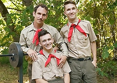 Taboo scout sex with Jakeb Wilde, Colton McKeon, Greg Mckeon