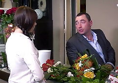 French nurse Anna Siline gets caught in a steamy moment with a doctor during shift