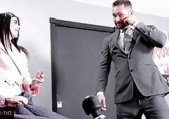 Realtor Doxy Closes The Deal Using Her Constricted Twat