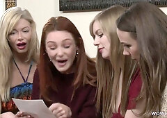 Pampered Dolly Leigh and Serene Sirens Big-Butt Anal Caress