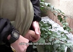 CzechHunter: Very slim Czech guy gay blowjob cum after interview