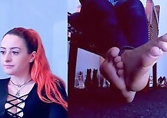 This is your new home under my desk with the most amazing view of my feet