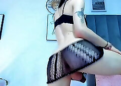 Twerking with that dick out