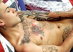 Camera Focuses on Mickey Taylor's Manhood Magic