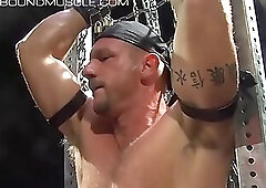 BoundMucleJocks: Muscular Erik Kalso tried escaping from his master