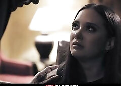 Brunette hair mother i'd like to fuck banged by priest for clearing her sins for cheating - Gia Paige