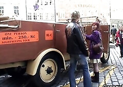 70 Years old Slut Rides Stranger's Penis