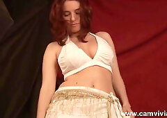 My Brand-new White Dress And Lace Lingerie Top