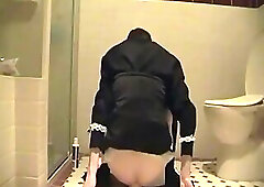 Sissy maid and her dildo