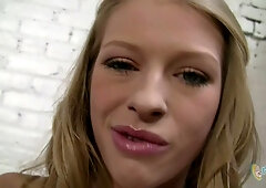 Avril Hall gets jizz after a hot POV hand job!