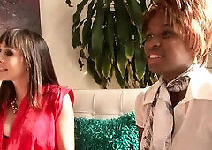 Interracial lesbo screwing day... with squirting orgasms