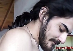 Ass-fuck, hairy man, first-time