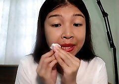 Amateur Asian Webcam Strip Masturbation