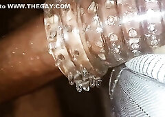 Hot Cock And Flashlight Fucking