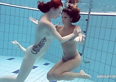 Fetish dirt with pin-up Katrin from Underwater Show