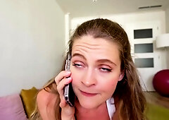 Caught cheating with my trainer, Kate Kravets, had the