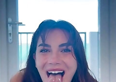 Observinglalaxo Hottest GF Taste Fresh Cum After Sloppy BJ