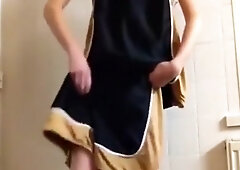 Monstercocked Athlete Boy Shoots Big Messy Semen Load