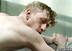 Stud banging Jesse Stones asshole hard and making him moan