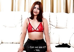 My 1st time at a casting to suck a penis