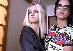 Abby Lee A Brazilian Played Lesbian Before Gangbang On