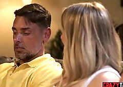 Hawt chick Maisey Monroe drank large penis and enjoyed coarse snatch banging