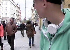 CzechHunter: First time nailed rough as well as too cute girl