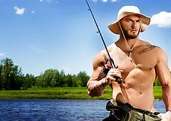 Matthew Parker rides William Seed's cock outdoors