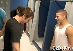 Watch these kinky men deepthroat and go wild in hot gay action