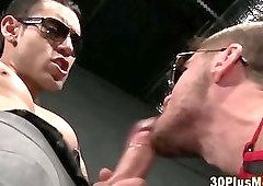 Ass fingering gay stud