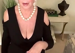 Gorgeous Mature Blonde Solo Masturbation