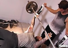 Dad Caught Son Jerking Off And Punished Him