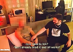 Very first Time Assfucking for Steven While We Have Fucky-fucky and He Slurps His Own Jism (6th Visit)