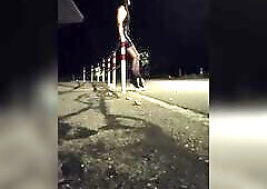 Sissy bitch on a borring Nightshift