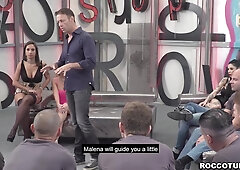 Amateur guys trained in Rocco Siffredi's hard academy!