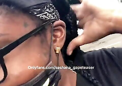 Jamaican police officer caught getting head