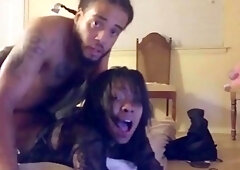 sex with hot ebony babe
