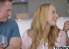 TUSHY Sexy Girl Gets a Double Drilling