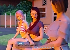 Helping the hotties, caboose, visual novel