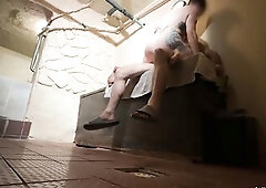 Stripped Sauna Enjoyment With My Ally Sexy redhead cutie with her constricted anal vs my large 9inch schlong
