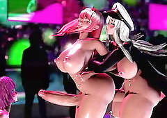 Lewd 3D Futanari Doggystyle