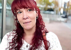 PutaLocura - Mature redhead Isis Black chats with Torbe and fucks him in caught