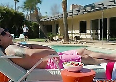 Dakota Payne fucks his hot pool guy Devin Franco