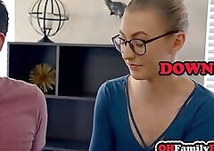 Big ass cougar teacher Alexis Fawx hardcore fucking with younger student