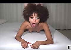 The Elegance Of An Ebony Slut Is An Example For All Bitches! With Broken Sluts