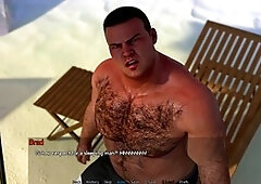 Hairy gay men, bear bareback, hunk blowjob