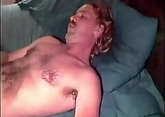 Str8 Hairy Redneck Dilf shows off his assets